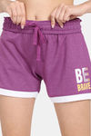 Rosaline Easy Movement Shorts - Wild Aster — thumbnail 6